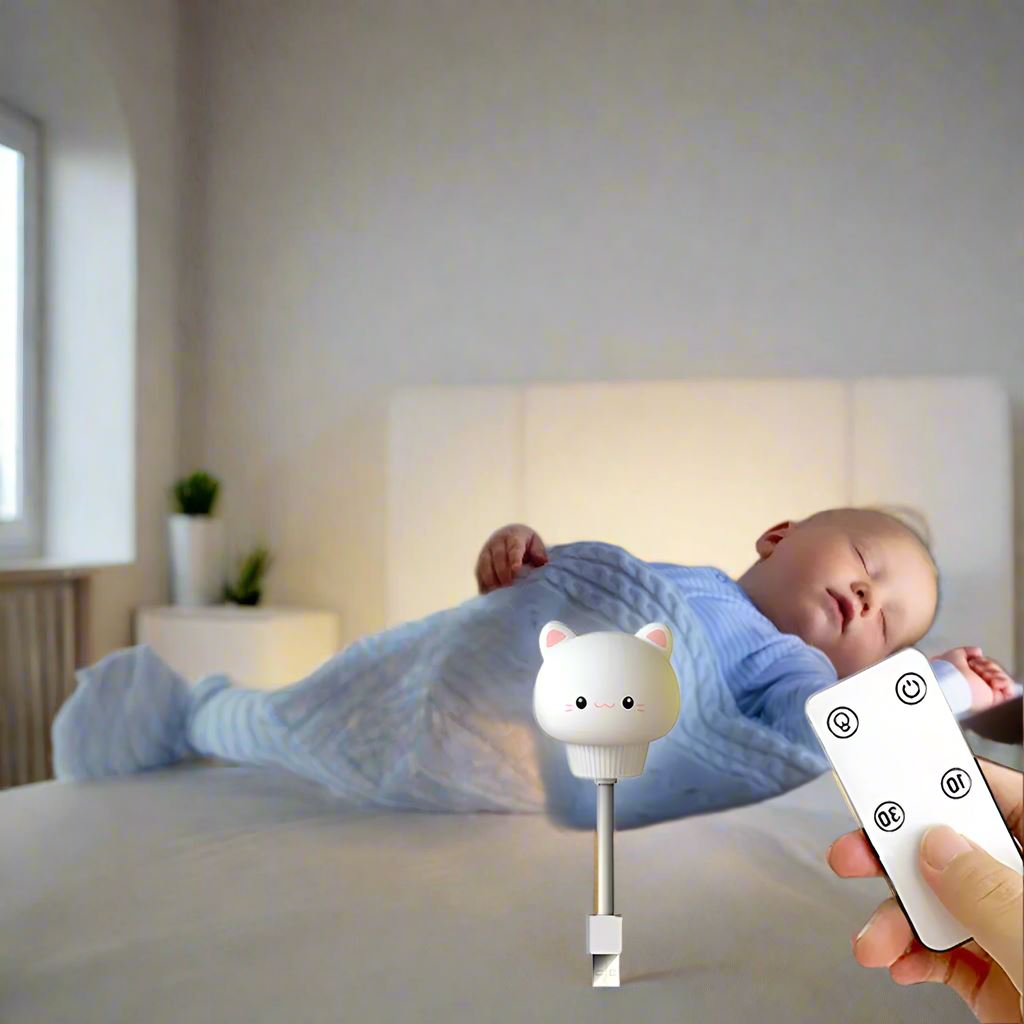 Veilleuse Bébé - SweetDream™ - Chat - Dodo magique