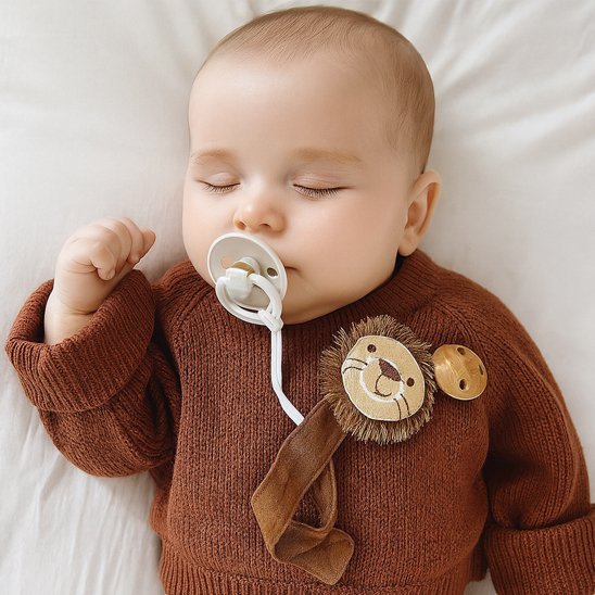 Attache tétine | Savane - clip™Dodo magique