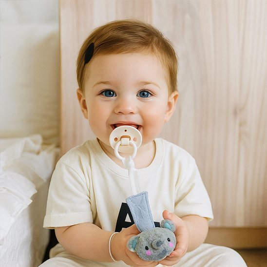 Attache tétine | Savane - clip™Dodo magique