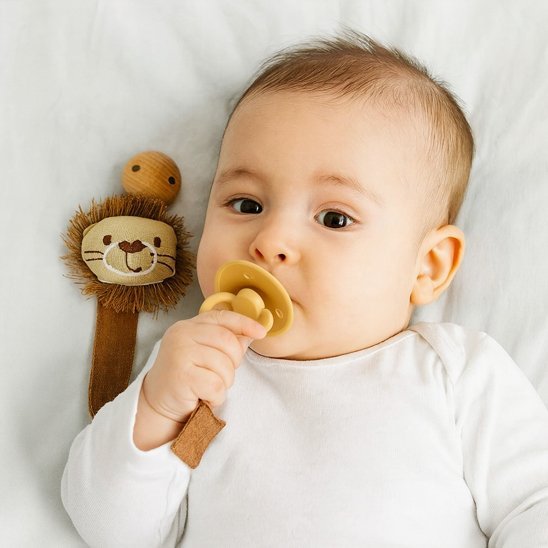 Attache tétine | Savane - clip™Dodo magique