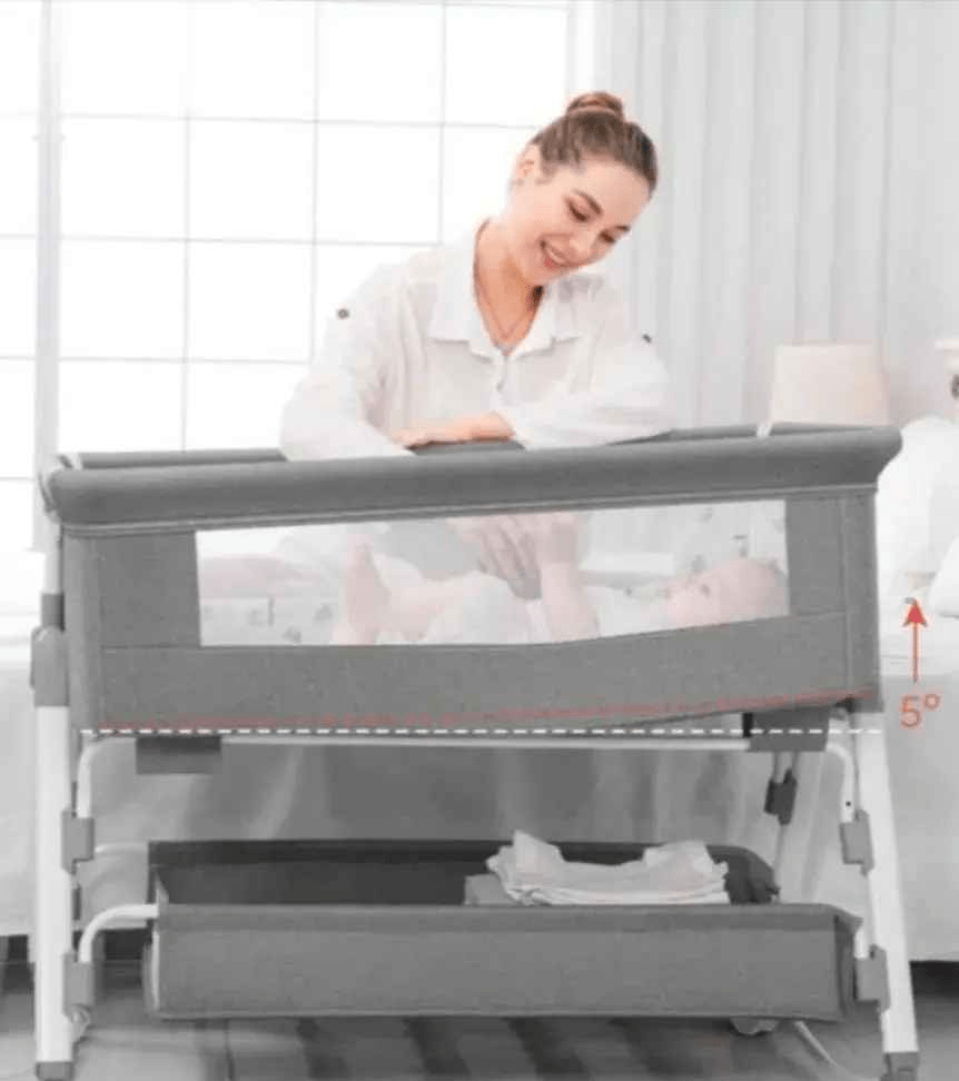 bebe cododo avec une inclinaison idéale après le repas