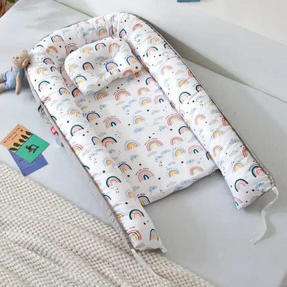 Berceau Bébé - NidPortableBébé™ - Arc En Ciel - Dodo magique