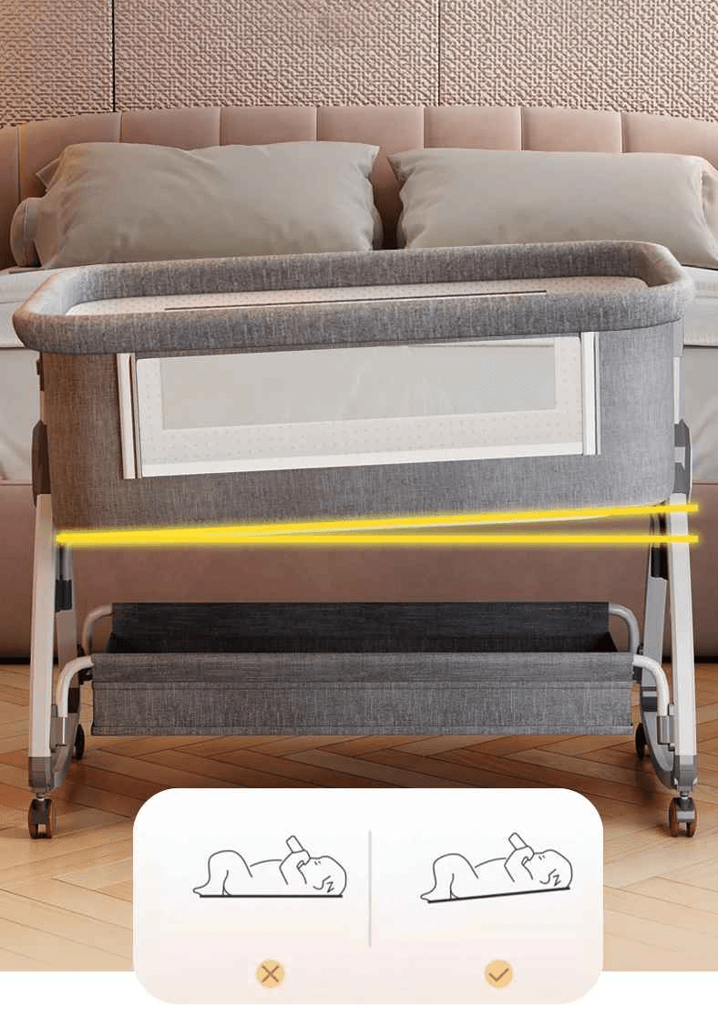 cododo avec les inclinaison possible et se qui est recommander pour faire manger son bebe demi assis