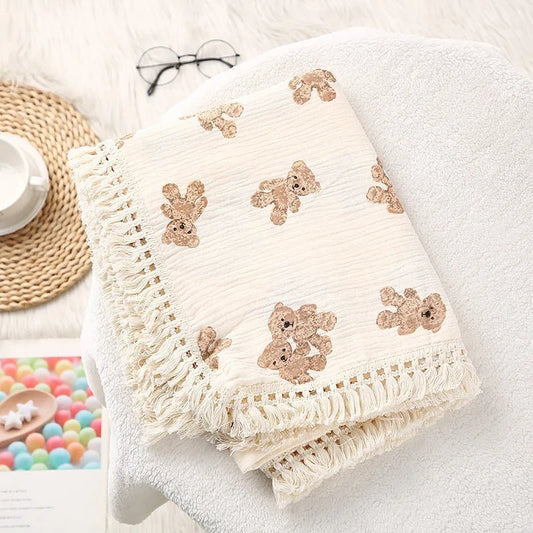 COUVERTURE BEBE - BabyBlanket™ - Ours - Dodo magique