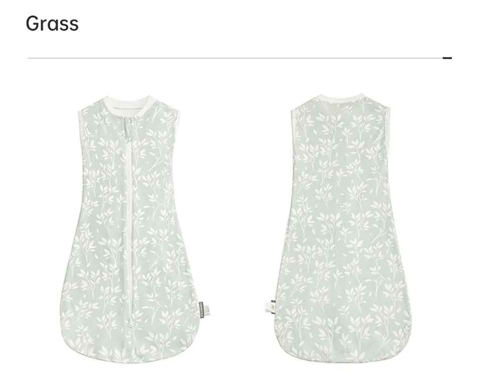 gigoteuse avec motif herbe