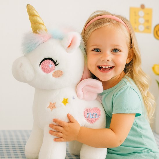 Licorne peluche