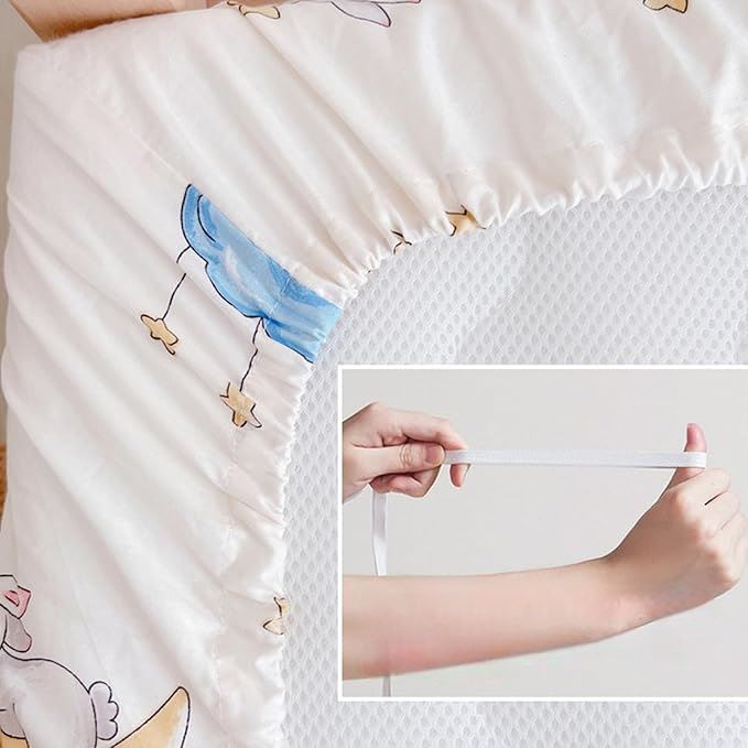 LINGE DE LIT BEBE - DouxSommeil™ - Bonne Nuit Lapin - Dodo magique