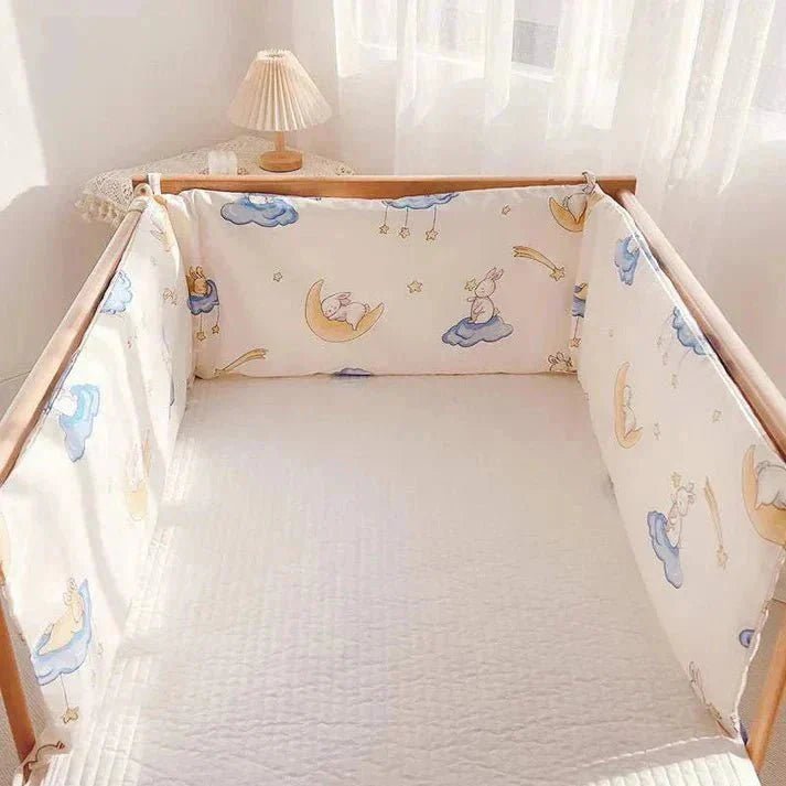 LINGE DE LIT BEBE - DouxSommeil™ - Bonne Nuit Lapin - Dodo magique