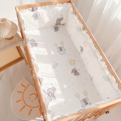 LINGE DE LIT BEBE - DouxSommeil™ - Éléphants - Dodo magique