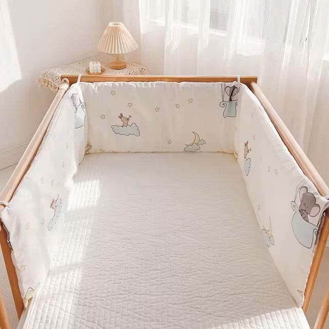 LINGE DE LIT BEBE - DouxSommeil™ - Éléphants - Dodo magique