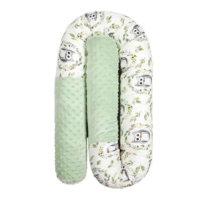 tour de lit vert hibou