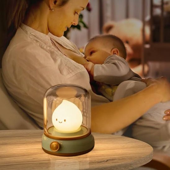 veilleuse bebe maman qui allaite lumiere tamiser