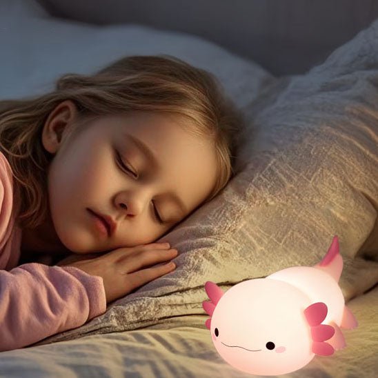 veilleuse bebe petite fille endormi 