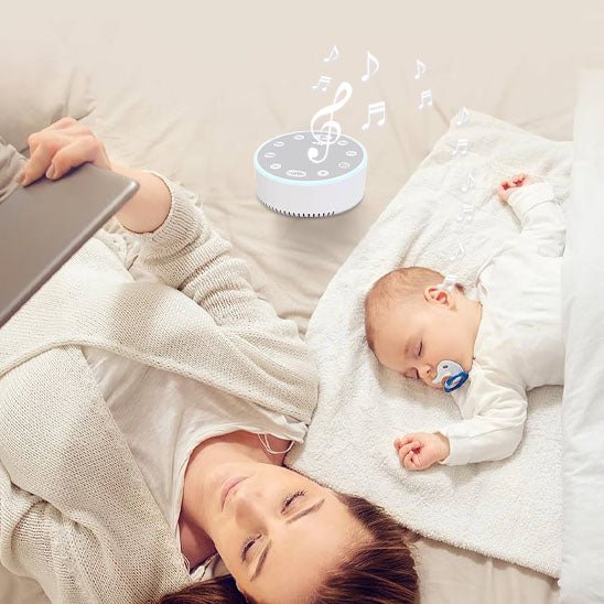 veilleuse bruit blanc musique bebe dort maman apaiser